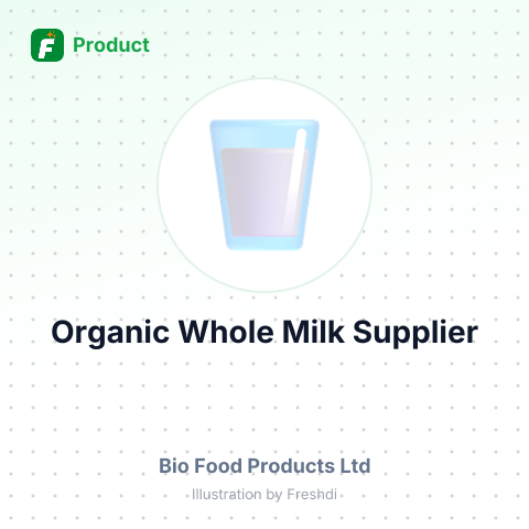 Organic Whole Milk – summary card, no photo uploaded yet