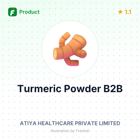 Organic Wild Turmeric Powder – summary card, no photo uploaded yet