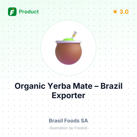Organic Yerba Mate – summary card, no photo uploaded yet