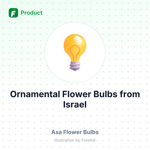 Ornamental Flower Bulbs – summary card, no photo uploaded yet
