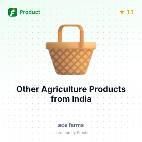 Other Agriculture Products – summary card, no photo uploaded yet