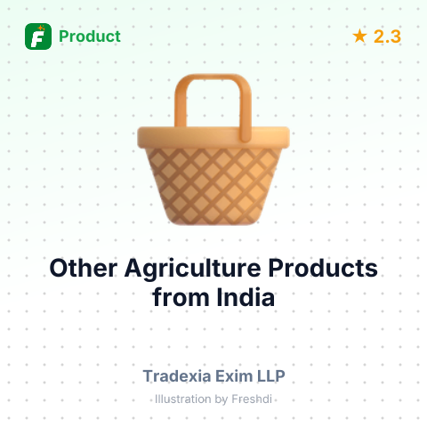 Other Agriculture Products – summary card, no photo uploaded yet