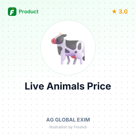 Other Live Animals – summary card, no photo uploaded yet