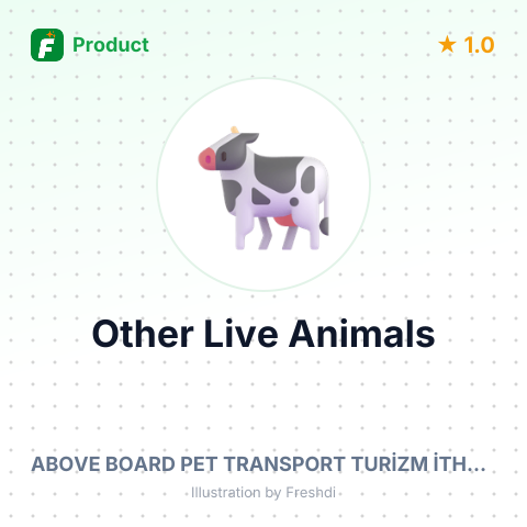 Other Live Animals – summary card, no photo uploaded yet