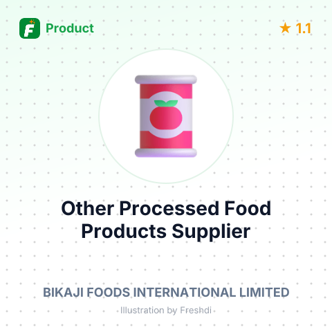 Other Processed Food Products – summary card, no photo uploaded yet