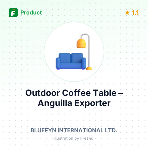 Outdoor Coffee Table – summary card, no photo uploaded yet