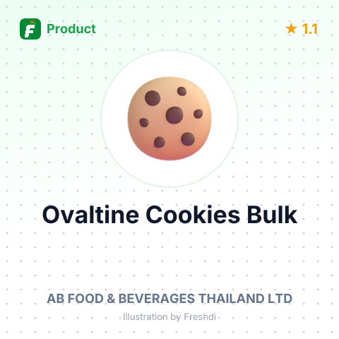 Ovaltine Chocolate Malt Cookies – summary card, no photo uploaded yet