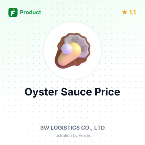 Oyster Sauce – summary card, no photo uploaded yet