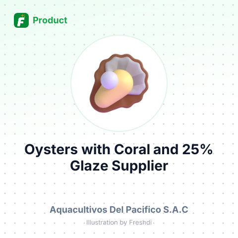 Oysters with Coral and 25% Glaze – summary card, no photo uploaded yet