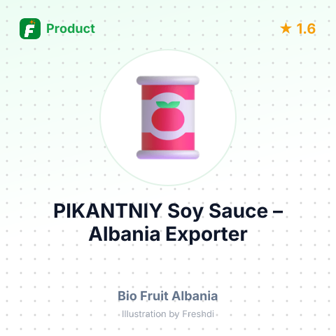PIKANTNIY Soy Sauce – summary card, no photo uploaded yet
