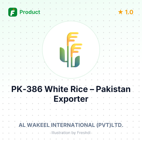 PK-386 White Rice – summary card, no photo uploaded yet