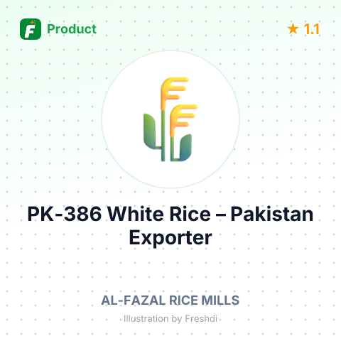 PK-386 White Rice – summary card, no photo uploaded yet