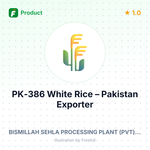 PK-386 White Rice – summary card, no photo uploaded yet