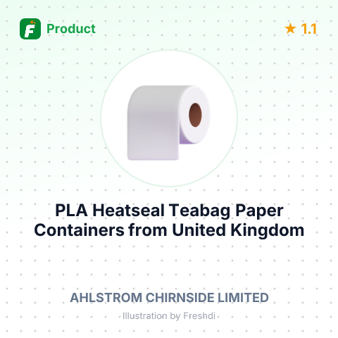 PLA Heatseal Teabag Paper Containers – summary card, no photo uploaded yet