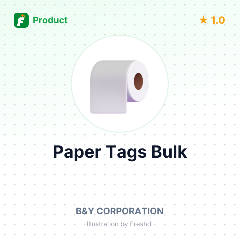 PLA Tag Paper for Tea Bags – summary card, no photo uploaded yet