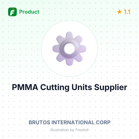 PMMA Cutting Units – summary card, no photo uploaded yet