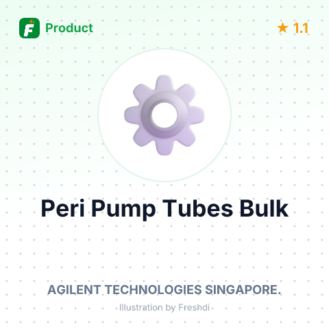PVC Peri Pump Tubes – summary card, no photo uploaded yet