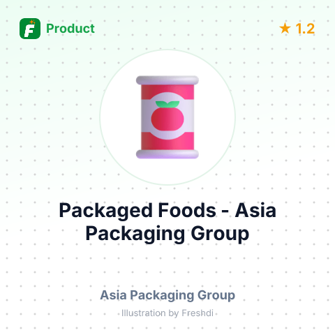 Packaged Foods – summary card, no photo uploaded yet