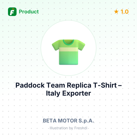 Paddock Team Replica T-Shirt – summary card, no photo uploaded yet