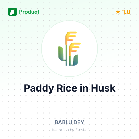 Paddy Rice in Husk – summary card, no photo uploaded yet