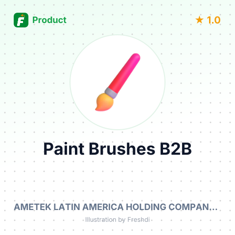 Paint Brushes with Wooden Handle – summary card, no photo uploaded yet