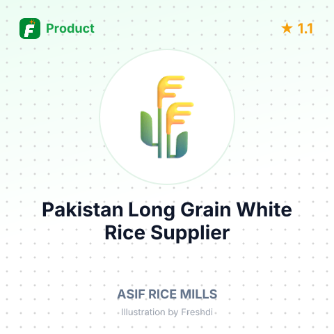 Pakistan Long Grain White Rice – summary card, no photo uploaded yet