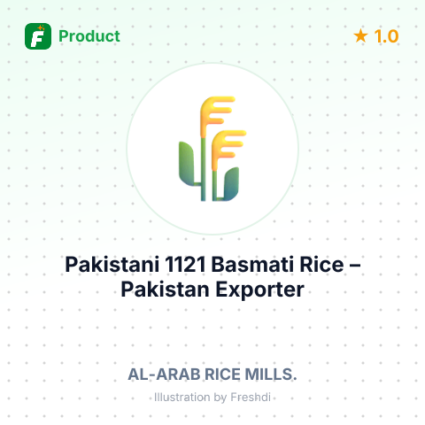 Pakistani 1121 Basmati Rice – summary card, no photo uploaded yet