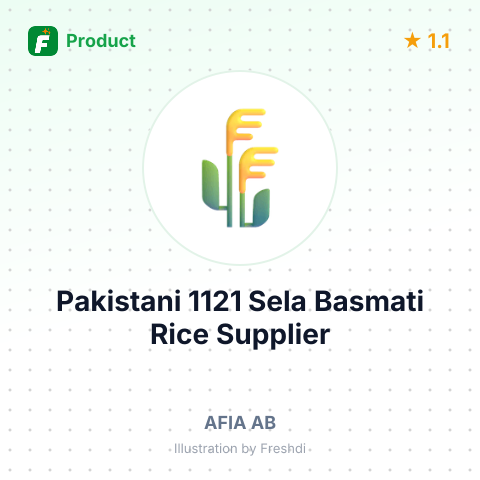 Pakistani 1121 Sela Basmati Rice – summary card, no photo uploaded yet