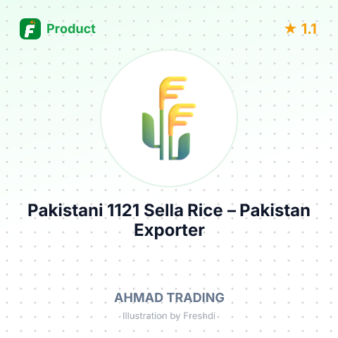 Pakistani 1121 Sella Rice – summary card, no photo uploaded yet