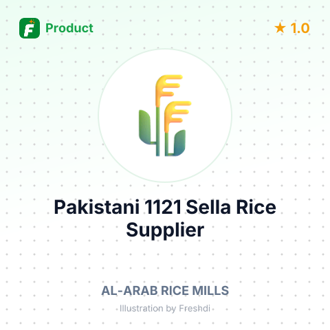 Pakistani 1121 Sella Rice – summary card, no photo uploaded yet