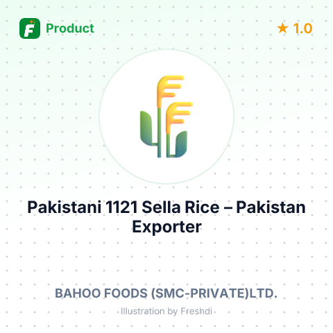 Pakistani 1121 Sella Rice – summary card, no photo uploaded yet