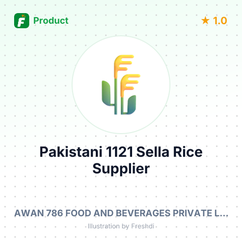 Pakistani 1121 Sella Rice – summary card, no photo uploaded yet