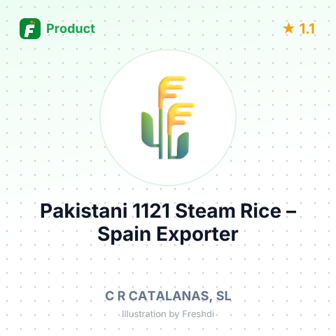 Pakistani 1121 Steam Rice – summary card, no photo uploaded yet