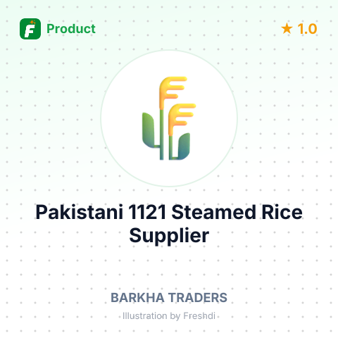 Pakistani 1121 Steamed Rice – summary card, no photo uploaded yet