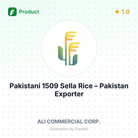 Pakistani 1509 Sella Rice – summary card, no photo uploaded yet