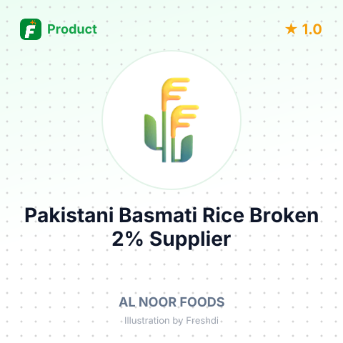 Pakistani Basmati Rice Broken 2% – summary card, no photo uploaded yet