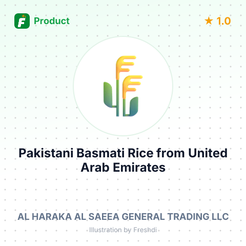 Pakistani Basmati Rice – product summary card, no photo uploaded yet