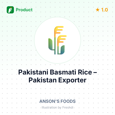 Pakistani Basmati Rice – summary card, no photo uploaded yet