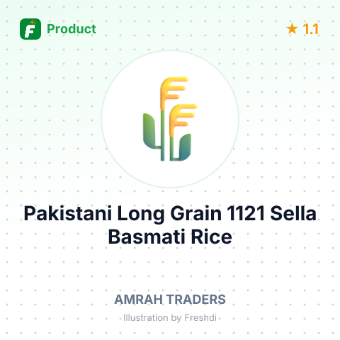 Pakistani Long Grain 1121 Sella Basmati Rice – summary card, no photo uploaded yet