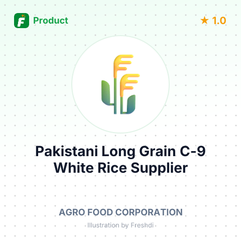 Pakistani Long Grain C-9 White Rice (IRRI-9) – summary card, no photo uploaded yet