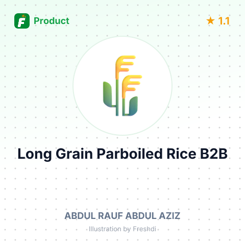 Pakistani Long Grain Parboiled Rice IRRI-6 – summary card, no photo uploaded yet