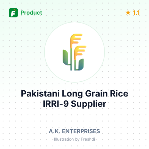 Pakistani Long Grain Rice IRRI-9 – summary card, no photo uploaded yet