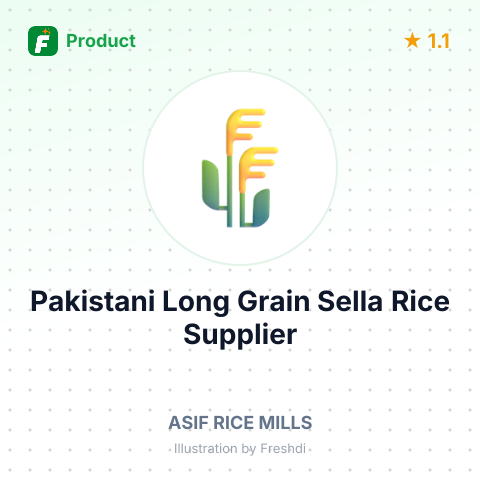 Pakistani Long Grain Sella Rice – product summary card, no photo uploaded yet