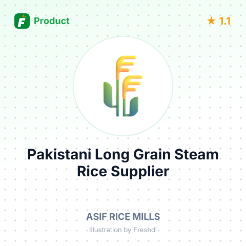 Pakistani Long Grain Steam Rice – summary card, no photo uploaded yet