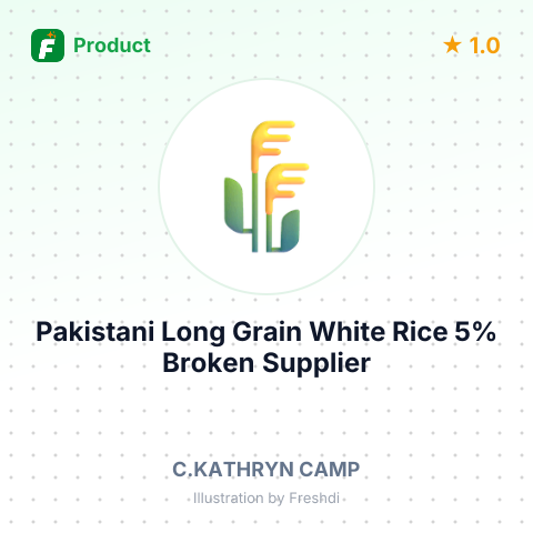 Pakistani Long Grain White Rice 5% Broken – summary card, no photo uploaded yet