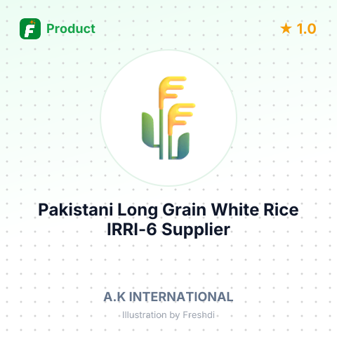 Pakistani Long Grain White Rice IRRI-6 – summary card, no photo uploaded yet