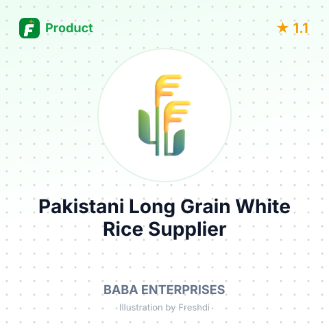 Pakistani Long Grain White Rice – summary card, no photo uploaded yet