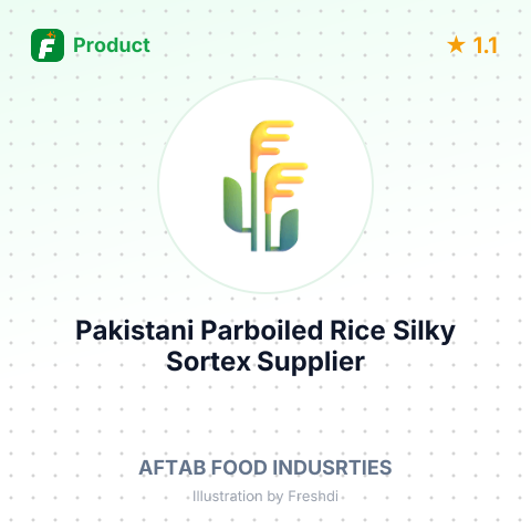 Pakistani Parboiled Rice Silky Sortex – summary card, no photo uploaded yet