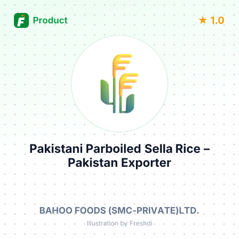 Pakistani Parboiled Sella Rice – summary card, no photo uploaded yet