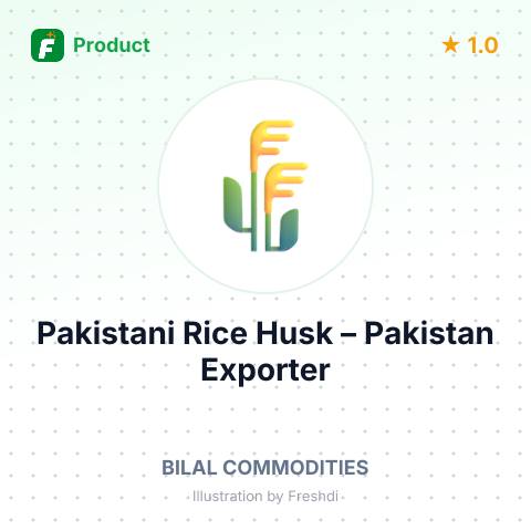 Pakistani Rice Husk – summary card, no photo uploaded yet